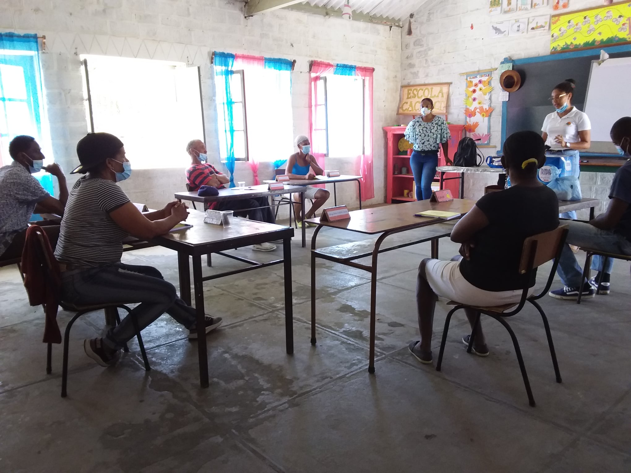 Você está visualizando atualmente Beneficiários do Projeto de Promoção de Confinamento de Rebanhos recebem formação em Boas Práticas Pecuária- Caprinicultura