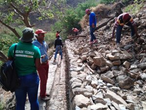 Leia mais sobre o artigo Visita dos técnicos às obras de conservação do solo e da água em Ferreiro, Ilha Brava