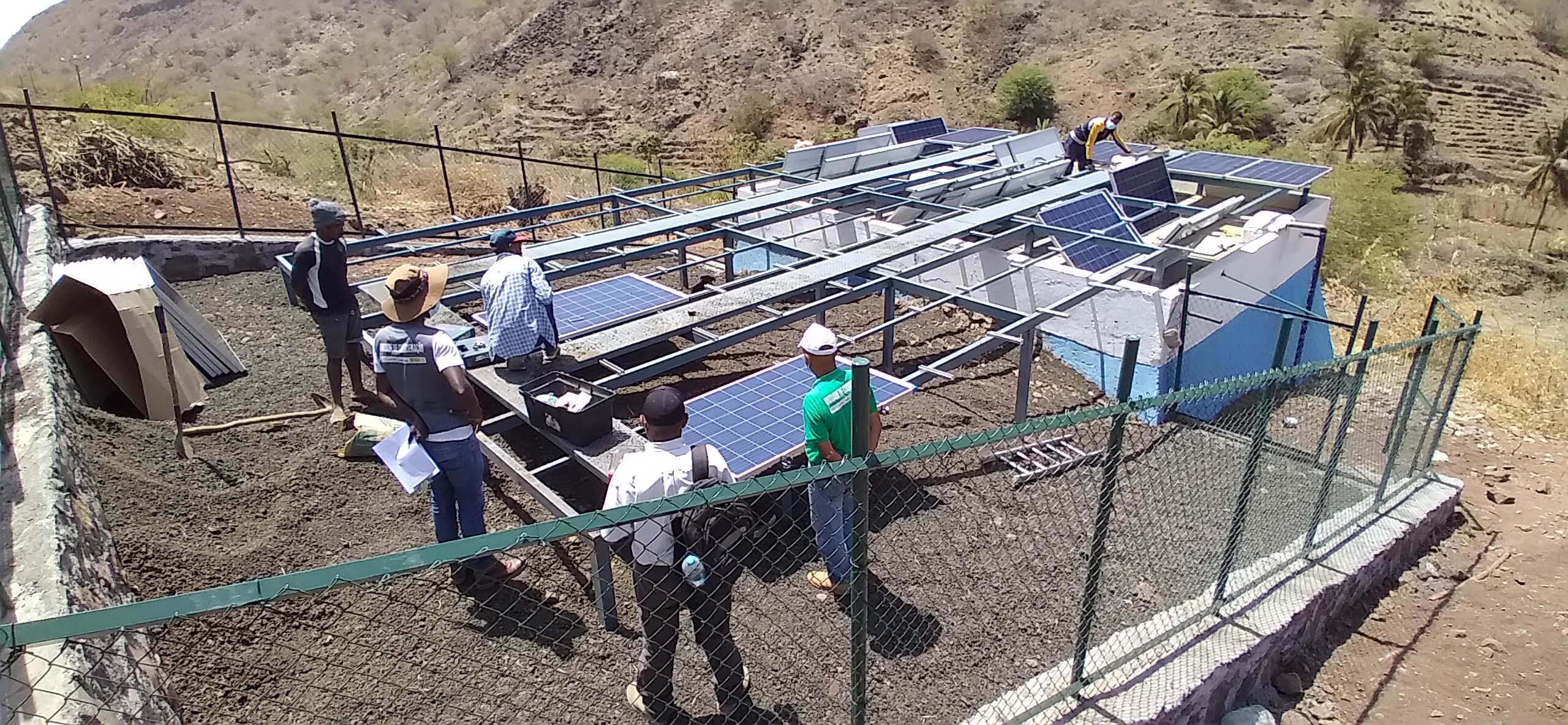 Você está visualizando atualmente Acompanhamento técnico à obra do Projeto Hidroagrícola de Ribeireta – Calheta São Miguel
